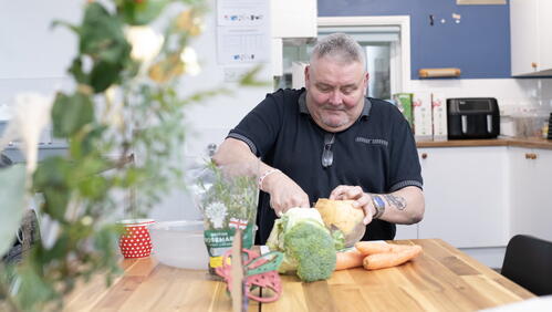 Image of Mark Cawley, the Military Veteran in this story.