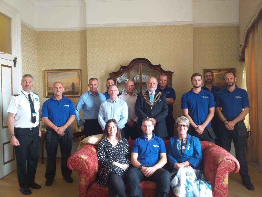 honour-to-share-our-military-support-work-with-lord-mayor-of-plymouth