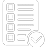 Ticklist icon.
