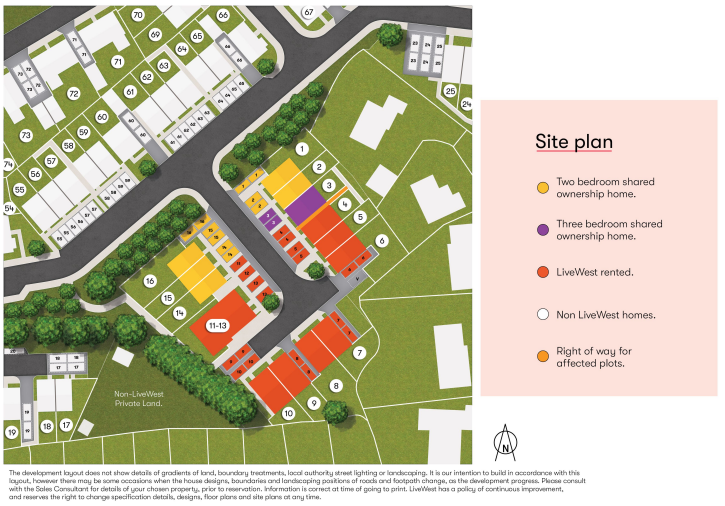 Bude Site Plan